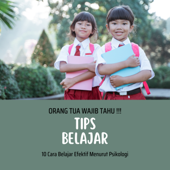 Belajar Efektif Menurut  Psikologi